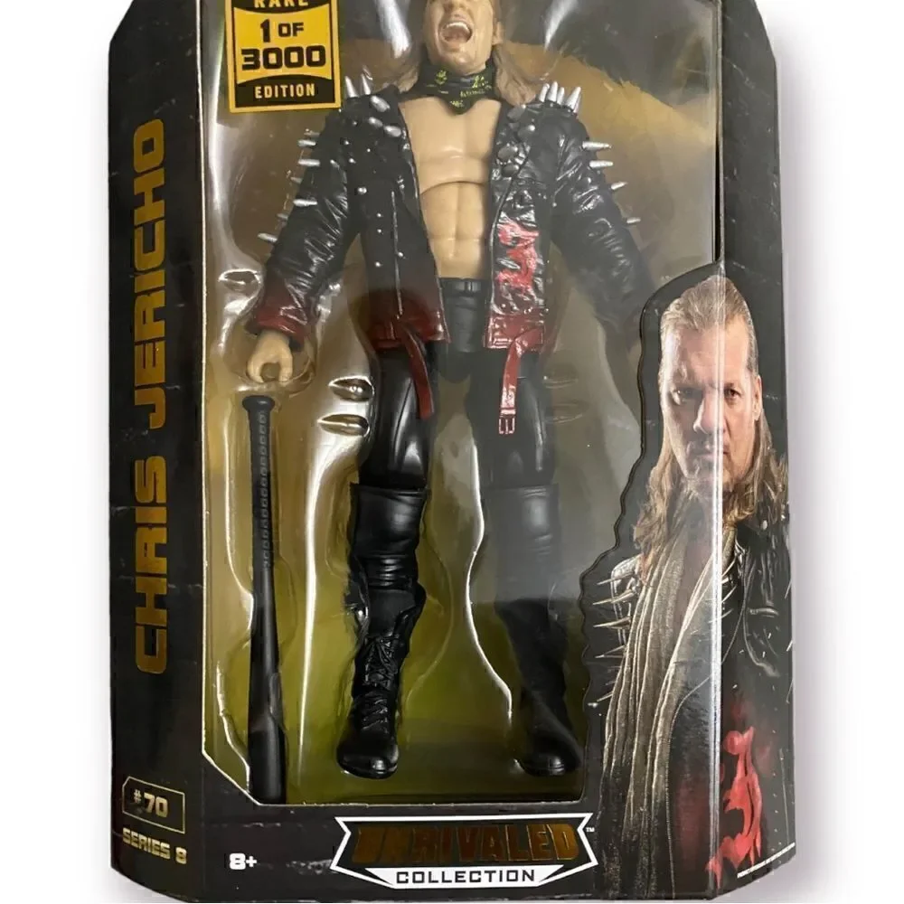 Chris Jericho 1/3000 Chase Unrivaled AEW Exclusive Action Figure New in Box